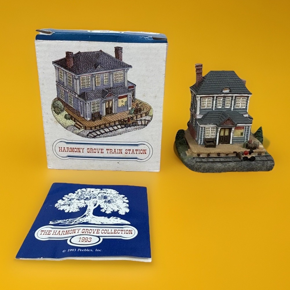 Harmony Grove Collection 1993‎ Harmony Grove Train Station PS 10 Peebles Inc.
